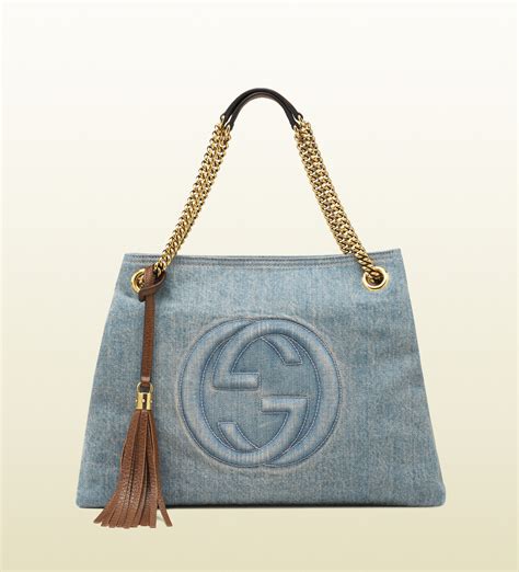 gucci soho interlocking bag|gucci soho denim bag.